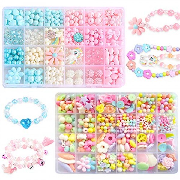 Bead Kits for Jewelry Making - Craft Beads for Kids Girls Jewelry Maki –  ToysCentral - Europe