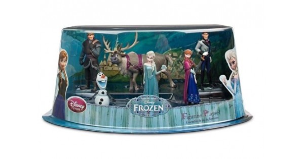 Disney Store Frozen Fever Sketchbook Ornament Set 7 Anna Elsa popular Olaf Sven Kristoff