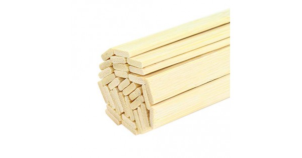 Favordrory 11.8 inches Wood Craft Sticks Natural Bamboo Sticks, Bamboo  Strips, Strong Natural Bamboo Sticks, 30PCS