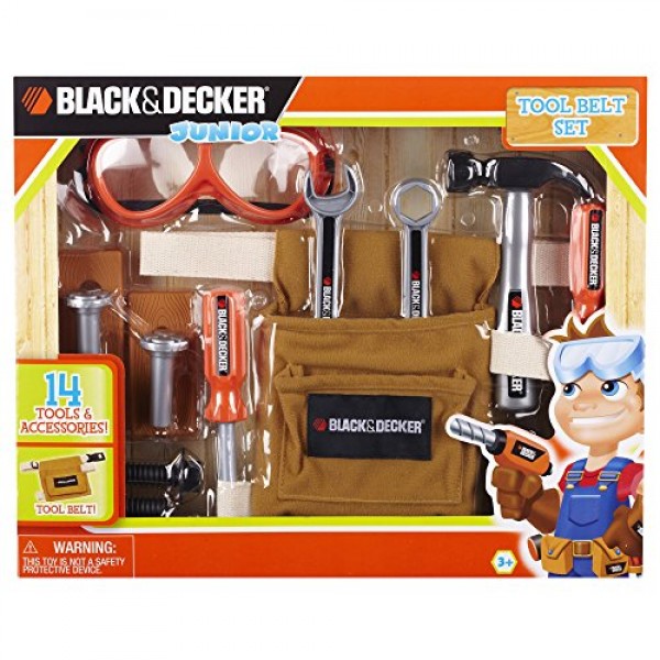 Black and Decker Junior Ready-to-Build Work Bench with 53 Tool and