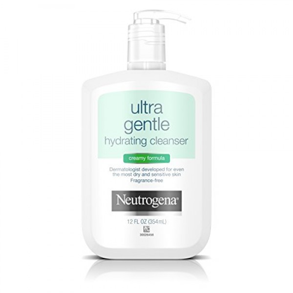 Neutrogena Ultra Gentle Hydrating Cleanser For Sensitive ...