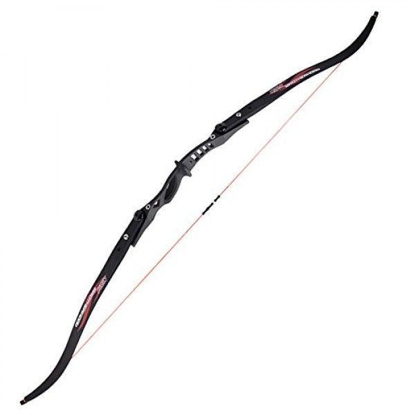 Nika Archery 60 Recurve Bow Ilf Limbs 20lbs Beginner Hunting Shoo