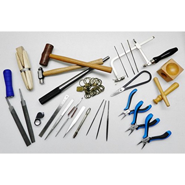 Jewelry Making Workbench & Tools Set of 30 Bench and Basics to