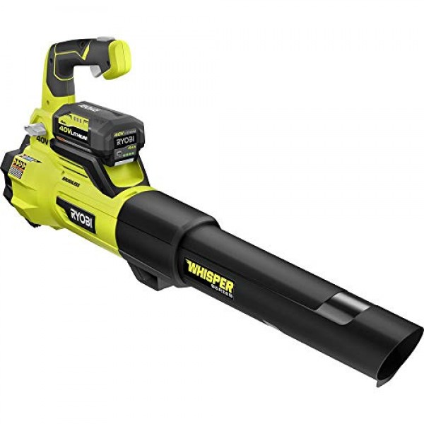 RYOBI RY40470VNM 125 MPH 550 CFM 40-Volt Lithium-Ion Brushless ...