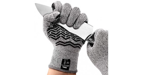 Schwer Level 5 Cut Resistant Cutting Gloves For Wood Carving Rotary Handling  