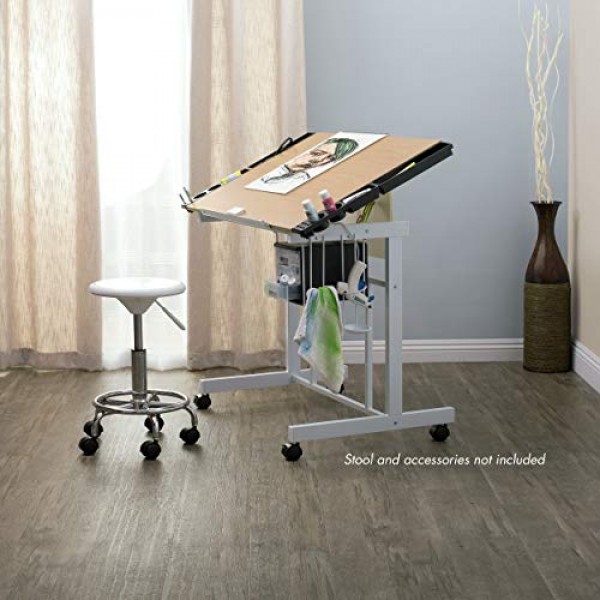 Studio Designs Deluxe Craft Station, Top Adjustable Drafting ...