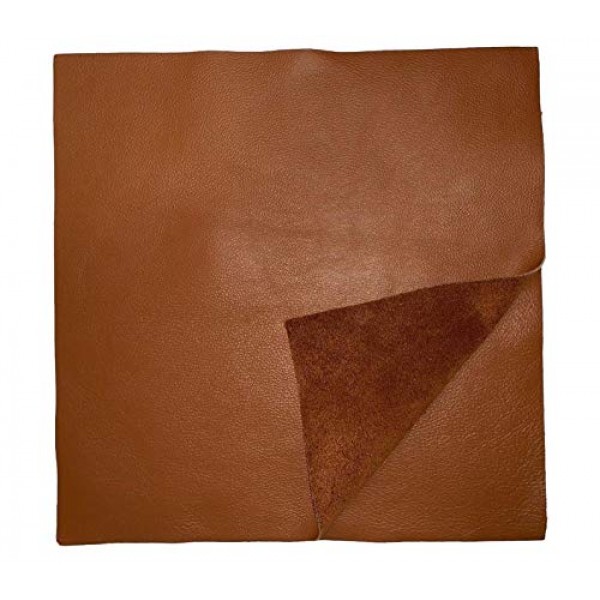 12'' x 12'' Cognac Cowhide: Soft Natural ...