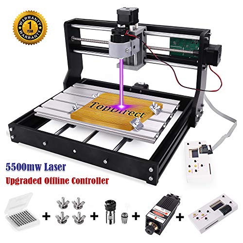 [Upgraded Version] 5500mw Laser Engraver CNC 3018 Pro Engraving ...