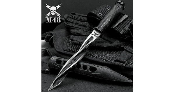 M48 Cyclone Tri Edged Spiraling Dagger Knife With Custom