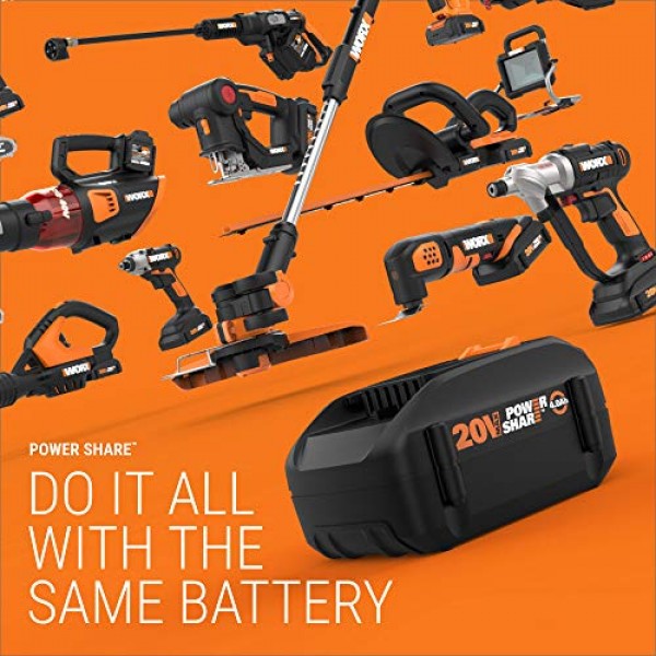 Worx Wg Gt Revolution V Powershare Grass