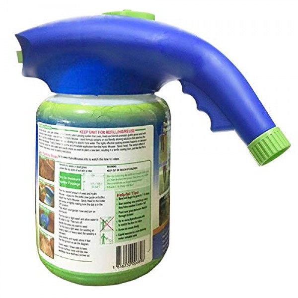 Home Hydro Seeding System Grass Seed Sprayer Spray Seed