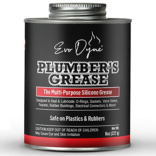 Silicone Grease 8oz Silicone Paste | Plumbers Grease | Made in USA -  Multi-Pu