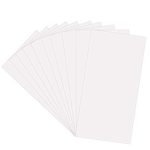 15 Pack 6 Mil Clear Mylar Stencil Sheets, 12 x 24 Blank Stencils,  Reusable Template Material, Make Your Own Stencil Compatible Vinyl Cutting  Machine